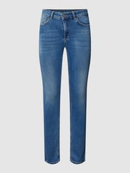 Skinny Fit Jeans im 5-Pocket-Design Modell 'DIVINE' von Liu Jo White Blau / Türkis - 22