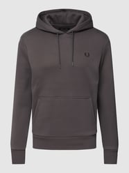 Hoodie mit Label-Design Modell 'Laurel' von Fred Perry Grau - 20