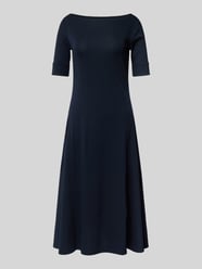 Sukienka midi z dekoltem w łódkę model ‘MUNZIE’ od Lauren Ralph Lauren - 12