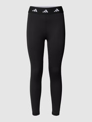 Tight Fit Leggings mit Label-Details von ADIDAS SPORTSWEAR Grau / Schwarz - 21