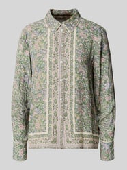 Bluzka o kroju regular fit z wiskozy model 'Kana' od MOS MOSH - 24