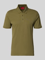 Regular Fit Poloshirt aus reiner Baumwolle Modell 'DONOS222' von HUGO - 7