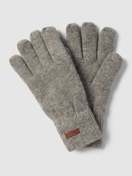 Handschuhe mit Label-Detail Modell 'HAAKON' von Barts Grau - 20