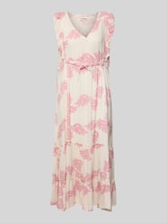 Midikleid aus Viskose im Stufenlook Modell 'Samo' von LOLLYS LAUNDRY - 21