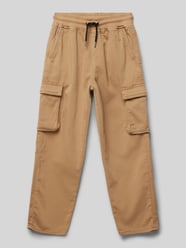 Cargohose mit Tunnelzug von Blue Effect Braun - 24