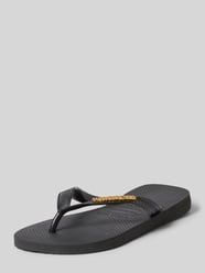 Teenslippers met labeldetail van Havaianas - 31