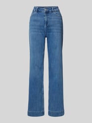 Wide Leg Jeans im 5-Pocket-Design von Christian Berg Woman Blau - 39