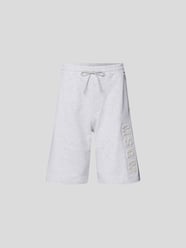 Sweatshorts mit Label-Prägung von MSGM Weiß - 27