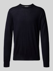 Sweter z dzianiny z wełny merino model ‘Dale’ od Carl Gross - 40