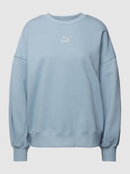 Oversized Sweatshirt mit Label-Stitching von Puma - 8