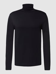 Longsleeve mit Rollkragen von Christian Berg Men Blau - 11