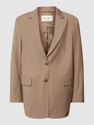 Blazer mit Reverskragen von Marc O'Polo Beige - 1