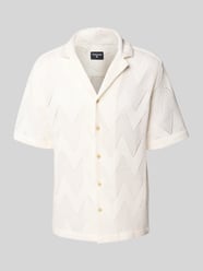 Regular Fit Freizeithemd mit Lochstrickmuster Modell 'CLIRO2' von Strellson - 25