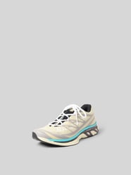 Sneaker mit Kontrastbesatz von MM6 Maison Margiela Beige - 9
