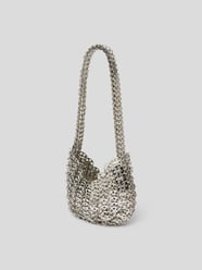 Pochette im Metallic-Look von Paco Rabanne Silber - 39
