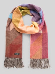 Sjaal met logopatch, model 'Cashmink' van Fraas - 24