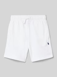 Regular Fit Sweatshorts mit Logo-Stitching von Polo Ralph Lauren Teens - 35