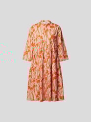 Blusenkleid im Oversized-Look von Lu Li Lina Orange - 44