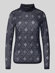 Semitransparentes Longsleeve aus Baumwoll-Kaschmir-Mix von Marc Cain - 47