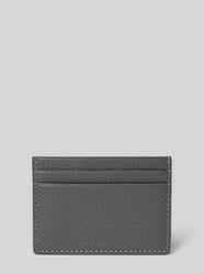 Pasjeshouder van leer met label in reliëf, model 'WAKE' van Tiger Of Sweden Bordeaux - 35