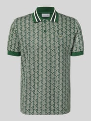 Regular fit poloshirt met all-over motief van Lacoste - 8