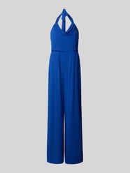 Jumpsuit mit Plisseefalten und Rundhalsausschnitt von Jake*s Cocktail - 16