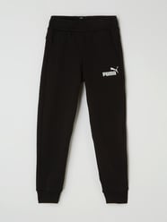 Regular Fit Sweathose mit Logo  von Puma Grau / Schwarz - 39