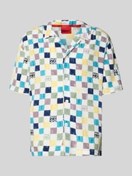 Koszula casualowa o kroju relaxed fit z czystej wiskozy model 'BEACH' od HUGO - 25