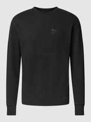 Sweatshirt mit Label-Detail von Replay Schwarz - 13