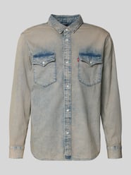 Koszula jeansowa o kroju relaxed fit z kieszeniami na piersi Model 'WESTERN' od Levi's® - 11