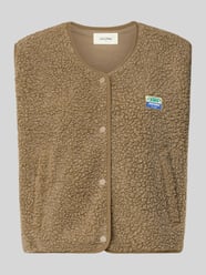 Regular Fit Weste aus Teddyfell Modell 'Hoktown' von American Vintage - 3