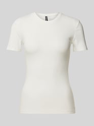 Slim Fit T-Shirt aus Baumwoll-Mix Modell 'RUKA' von Pieces - 47