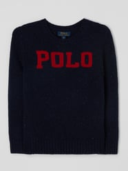 Pullover aus Wollmischung  von Polo Ralph Lauren Teens Blau / Türkis - 14