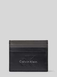 Etui na karty z naturalnej skóry bydlęcej od CK Calvin Klein - 44