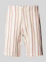 Regular Fit Shorts mit Eingrifftaschen Modell 'WEST' von SELECTED HOMME Beige - 2