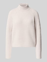 Strickpullover aus Kaschmir-Baumwoll-Mix Modell 'LONA' von 0039 Italy Beige - 8