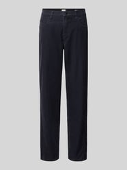 Spodnie sztruksowe o kroju tapered fit z mieszanki bawełny model 'MILEY' od Brax - 25