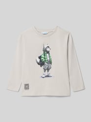 Regular fit shirt met lange mouwen en motiefprint van Mayoral - 11