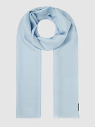 Schal aus Wolle  von Fraas Blau - 9