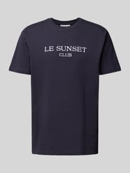 T-shirt met labelprint van On Vacation - 41