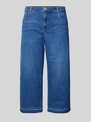 Cropped Culotte Jeans mit Baumwolle von Tom Tailor Blau - 24