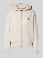 Sweatjacke mit Kapuze von Tommy Jeans Beige - 34