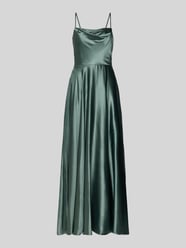 Abendkleid aus Satin mit Gehschlitz von Laona - 14