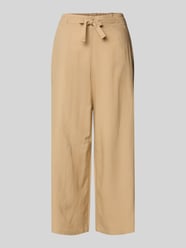 Culotte mit elastischem Bund und Tunnelzug von Christian Berg Woman Beige - 27