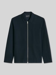 Regular Fit Sweatjacke aus reiner Baumwolle mit Zweiwege-Reißverschluss von Marc O'Polo - 38