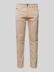 Slim Fit Stoffhose mit Stretch-Anteil Modell 'Delaware' von BOSS Beige - 37