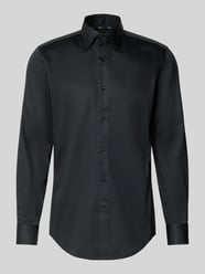 Koszula biznesowa o kroju slim fit z czystej bawełny model ‘HANK’ od BOSS - 36