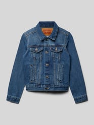 Jeansjacke mit Brusttaschen von Levi’s® Kids - 2