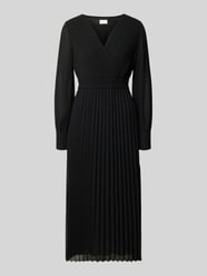 Midikleid mit Plisseerockpartie von Jake*s Collection - 15