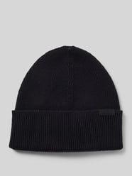 Beanie mit dezentem Logo-Detail Modell 'Xential' von HUGO - 6